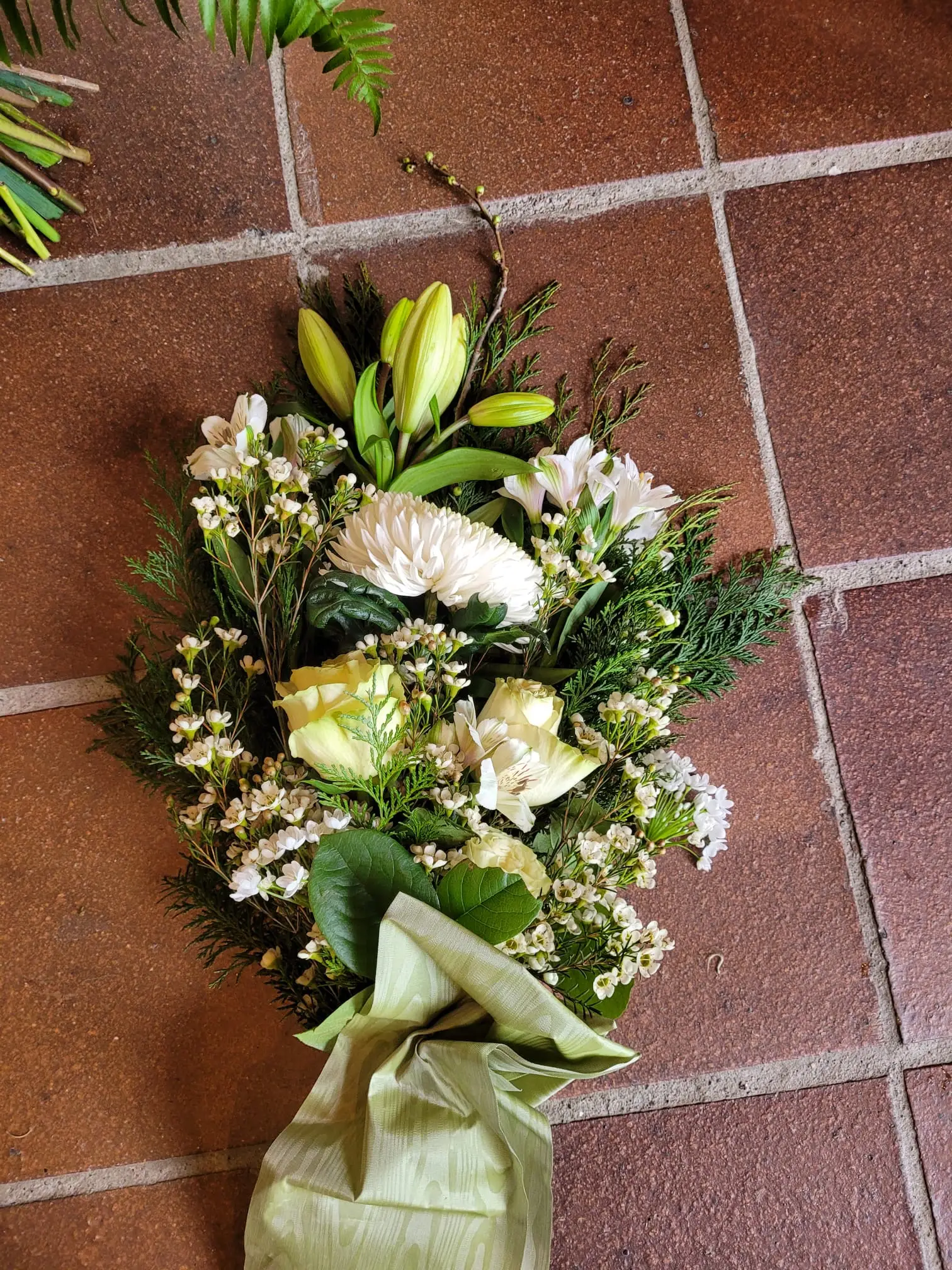 Bukett, Gnistrande blommor